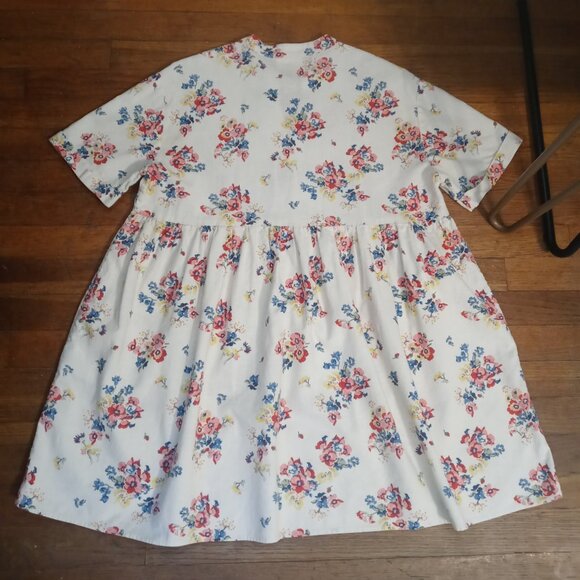 Floral Cream Dress - Picture 7 of 12